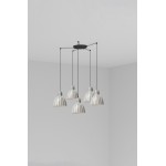 Faro Lampara Venice Colgante Rayas Ø200 1xe27 5l