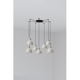 Faro Lampara Venice Colgante Rayas Ø200 1xe27 7l