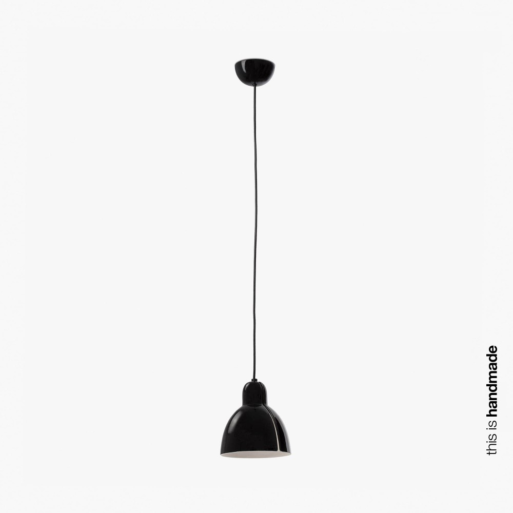 Faro Venice Colgante Negra Ø160 1x E27