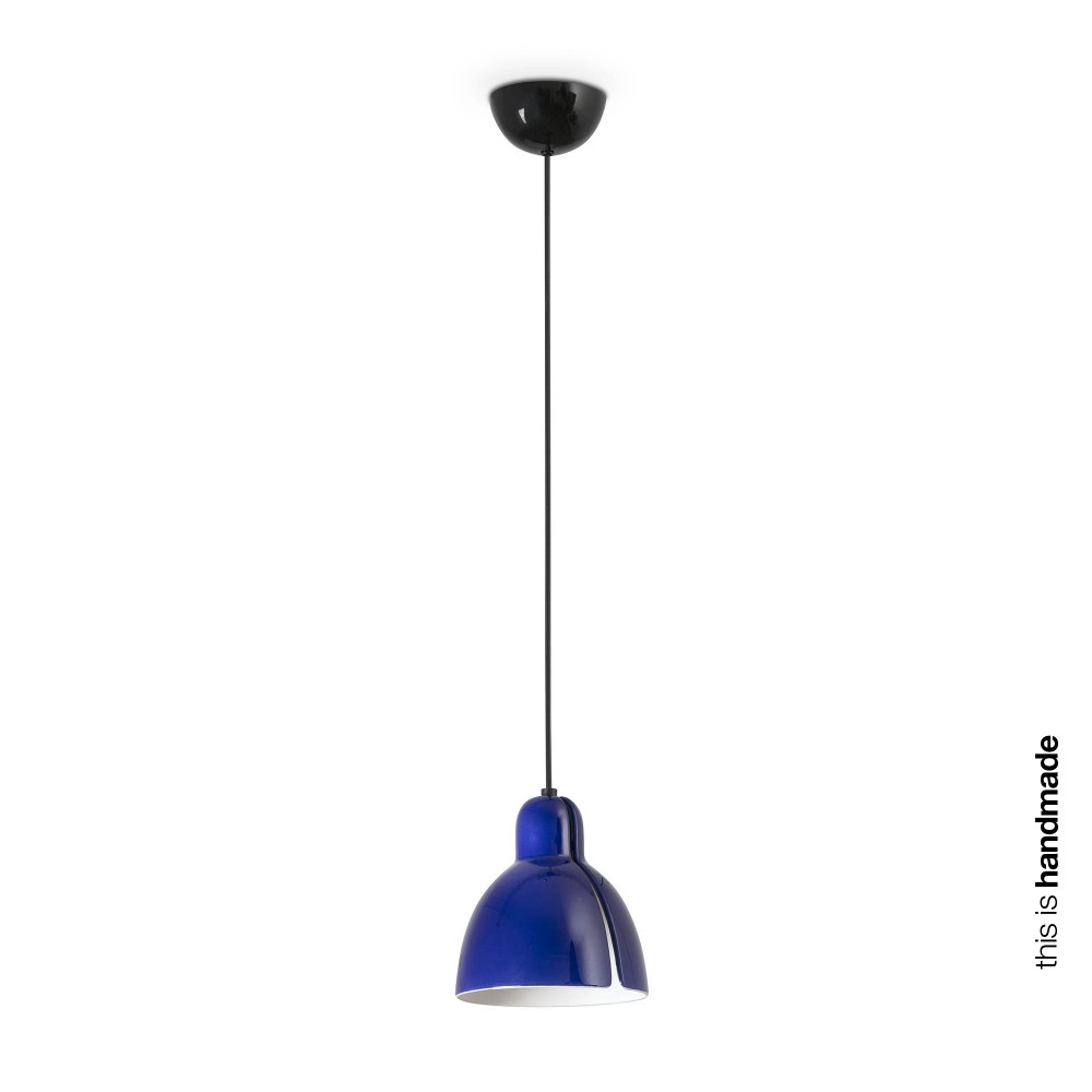 Faro Venice Colgante Azul Cobalto Ø160 1x E27
