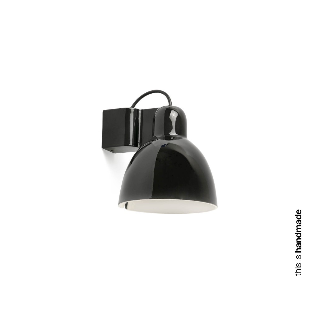 Faro Venice Aplique Negra Ø160 1x E27