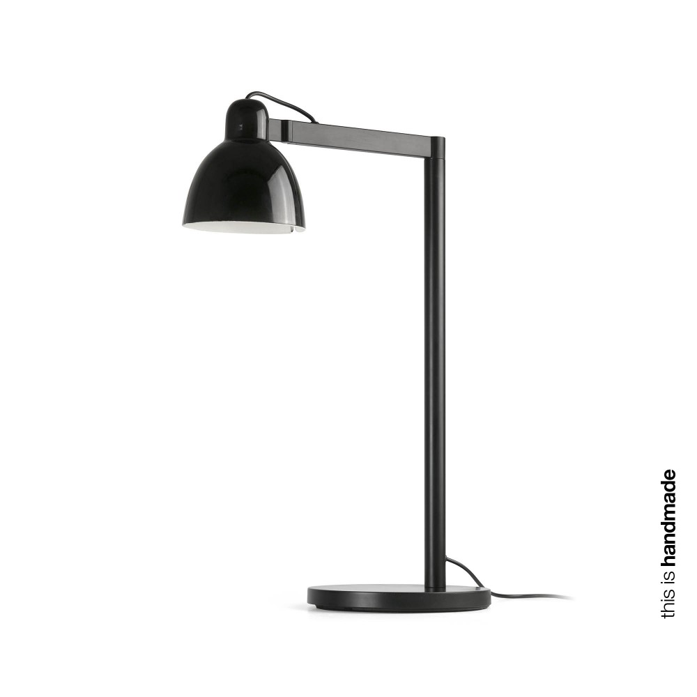 Faro Venice Sobremesa Negra 1xe27