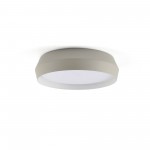 Faro Shoku 350 Aplique/plafon Gr-bl Led 24w 2700k Dim