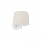 Faro Conga Apl. Blanco P. E27 ø215x160xø190 Beige 64306-02