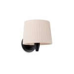 Faro Samba Apl. Negro P.Encint E27 ø215x160xø190 Beige 64307-35