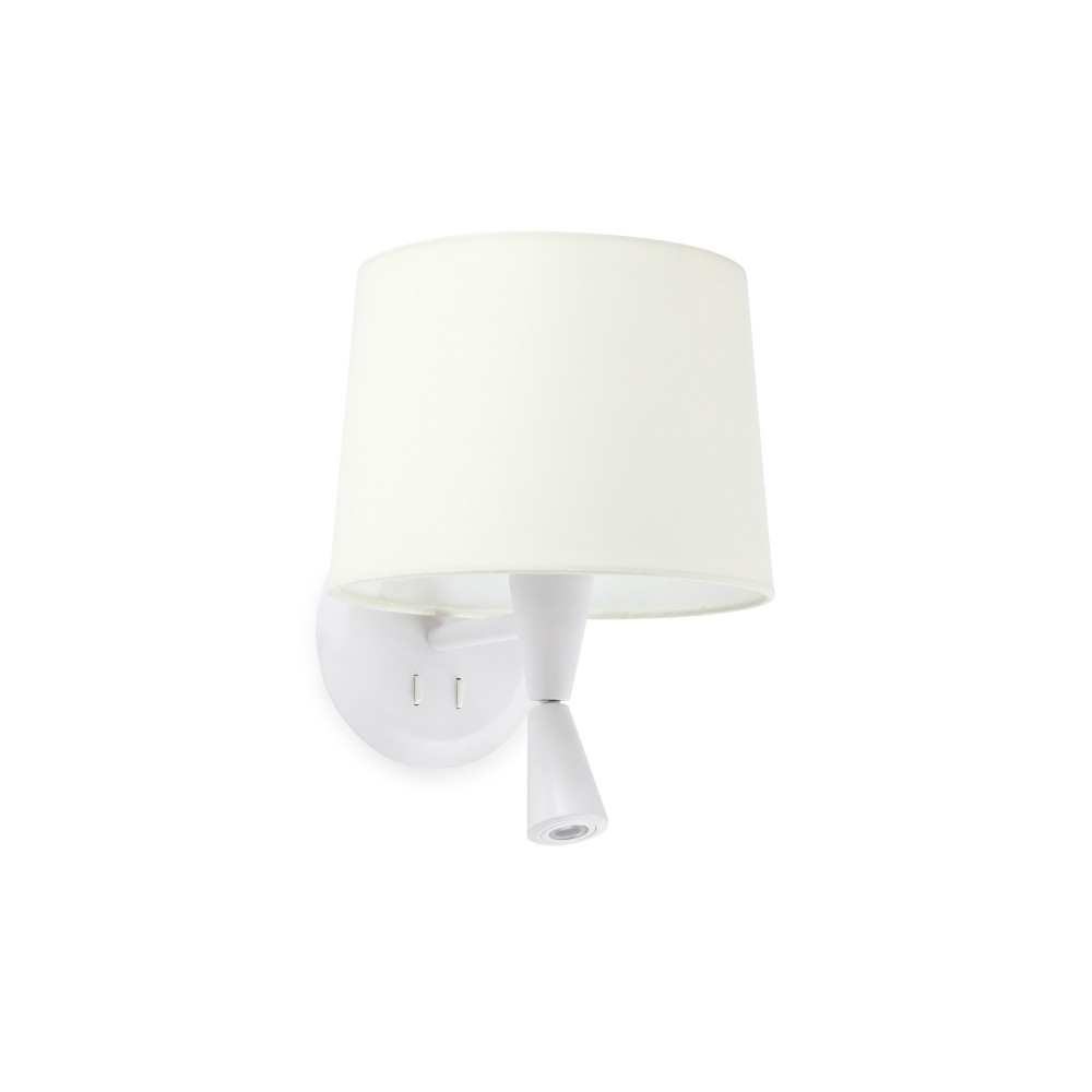 Faro Conga Apl Lector Blanco P.E27 ø215x160xø190 Blanca 64308-01