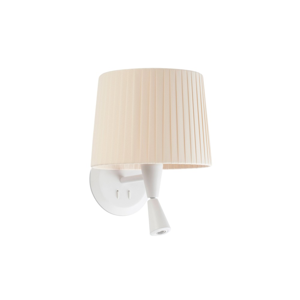 Faro Samba Apl.Lect Blanco P.Encint E27ø215x160xø190Bei 64308-35