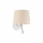Faro Samba Apl.Lect Blanco P.Encint E27ø215x160xø190Bei 64308-35