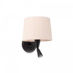 Faro Samba Apl.Lect Negro P.Encint E27 ø215x160xø190Bei 64309-35