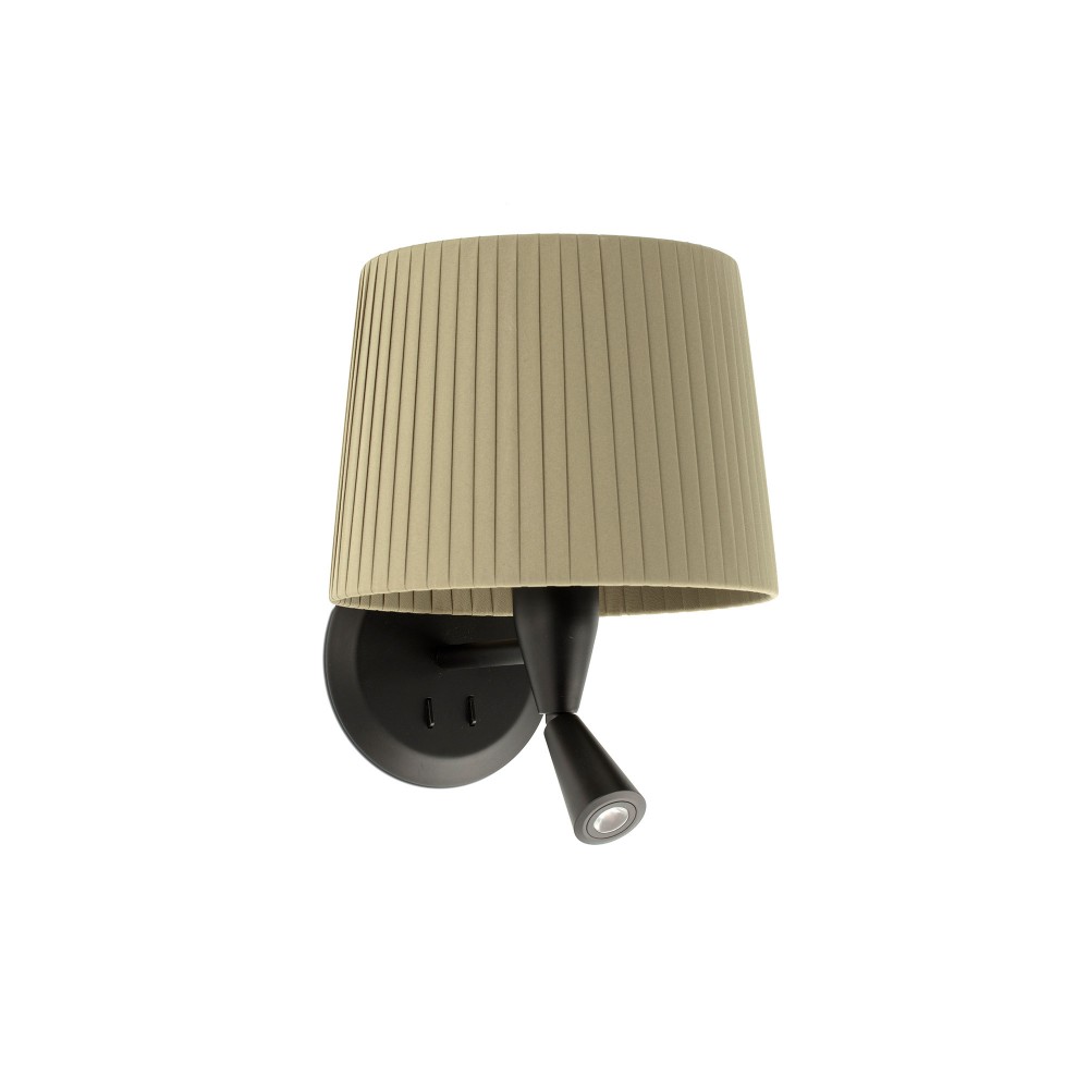 Faro Samba Apl.Lect Negro P.Encint E27 ø215x160xø190Ver 64309-37