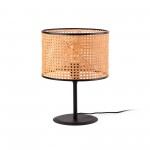 Faro Mambo Sm Negro P. Ratan E27 ø320x213xø320 64311-48