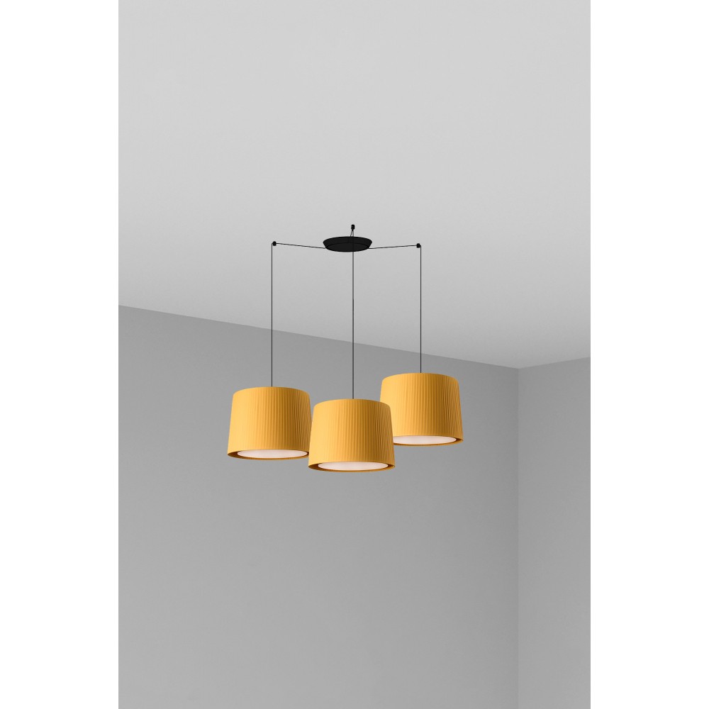 Faro Samba Colg Negro P. Encint E27 ø500x350xø450 Amari 64314-45-3L