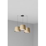 Faro Samba Colg Negro P. Encint E27 ø500x350xø450 Verde 64314-46-3L
