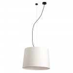 Faro Conga Colg Negro P. E27 ø500x350xø450 Beige 64314-55