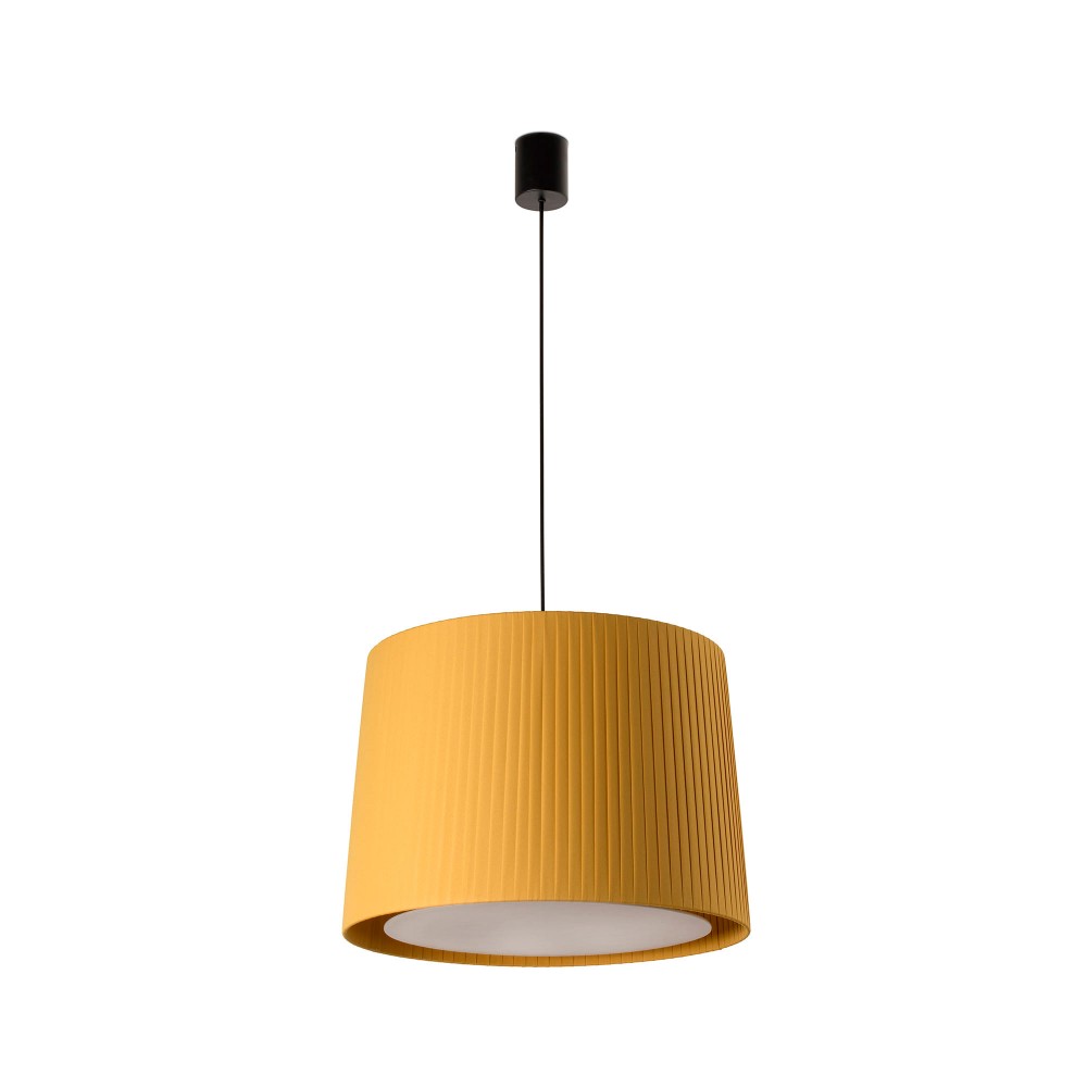 Faro Samba Colg.Negro Simple Encintada E27ø500x350Amari 64315-45