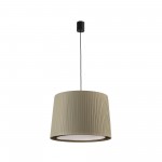 Faro Samba Colg.Negro Simple Encintada E27ø500x350Verde 64315-46