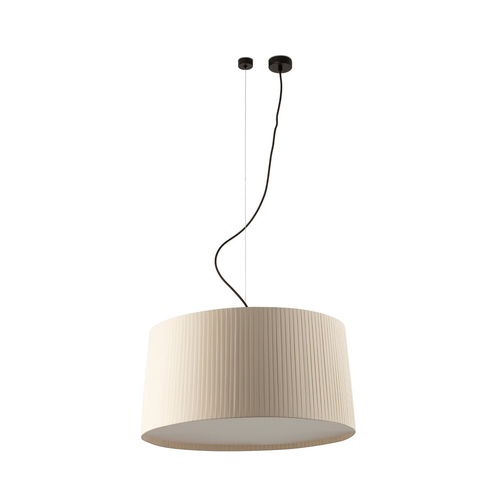 Faro Samba 700 Colgante Desplazado Negra-Beige 64330-154