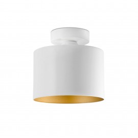 Faro Janet Plafon Blanco-Oro E27 Max 20W 65137