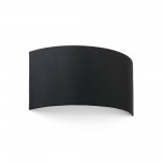 Faro Cotton Negro Hor. Round 375X200X115 2Xe27 66416