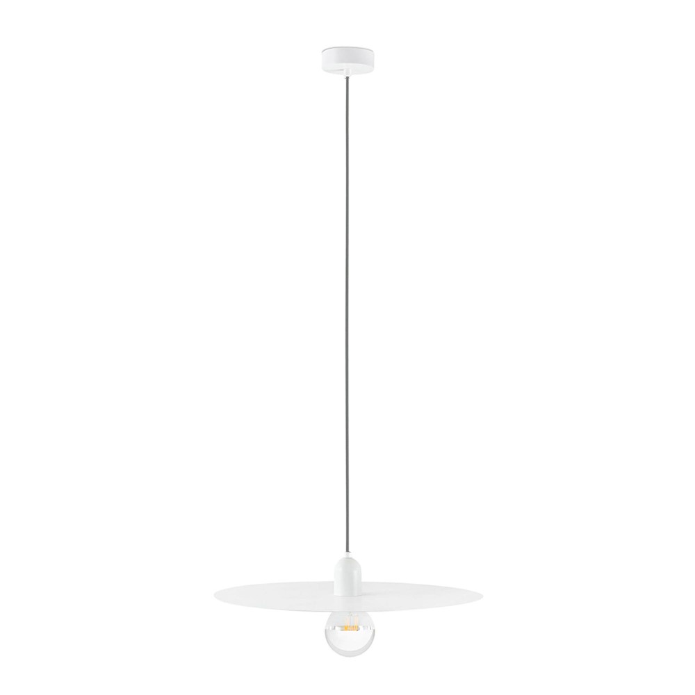 Faro Plat Colgante Blanco E27 60W 68146