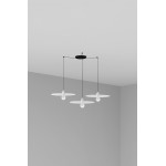 Faro Plat Colgante Blanco E27 60W 3L 68146-3L
