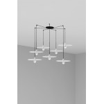 Faro Plat Colgante Blanco E27 60W 7L 68146-7L