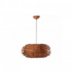 Faro Nido Colgante Marron 1Xe27 60W 68153