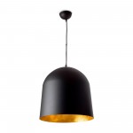 Faro Crater Colgante Negro-Oro 3Xe27 40W 68461