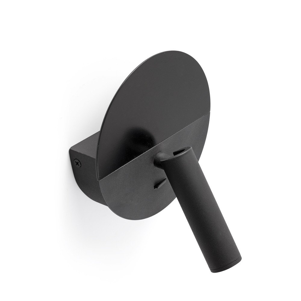 Faro Duas Usb C Aplique Lector Negro 68468N