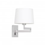 Faro Artis Aplique Articulado Cromo Pantalla Blanca 68495-01