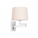 Faro Artis Aplique Articulado Cromo Pantalla Beige 68495-02