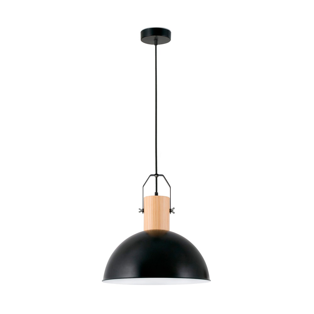 Faro Margot Colgante Negro 1Xe27 25W 68561