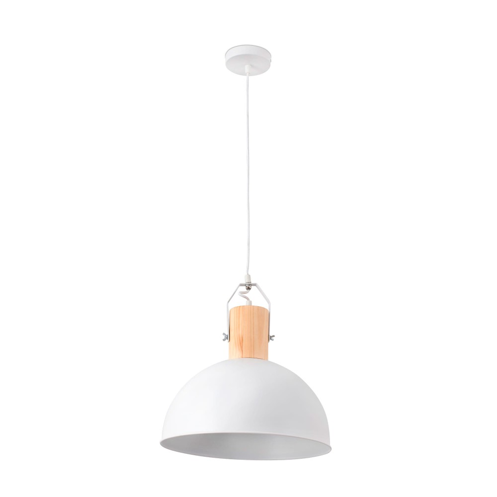 Faro Margot Colgante Blanco 1Xe27 68564