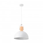 Faro Margot Colgante Blanco 1Xe27 68564