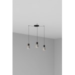 Faro Kombo Colgante Gris ø120 1X E27 3L 68591-3L