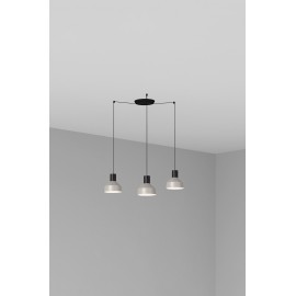 Faro Kombo Colgante Gris ø200 1X E27 3L 68593-3L