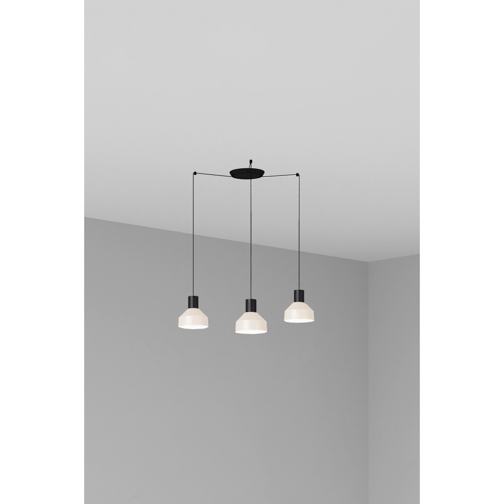 Faro Kombo Colgante Beige ø200 1X E27 3L 68594-3L
