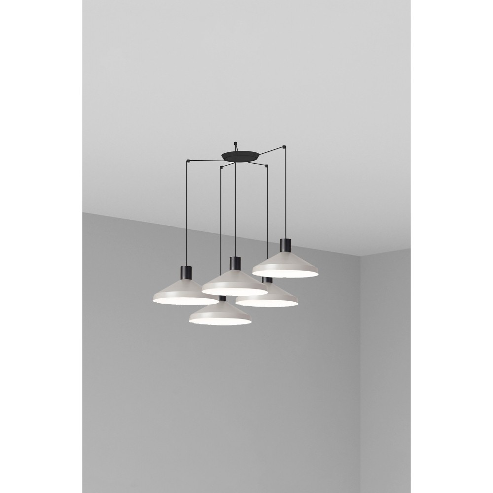 Faro Kombo Colgante Gris ø400 1X E27 5L 68595-5L