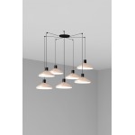 Faro Kombo Colgante Beige ø400 1X E27 7L 68596-7L