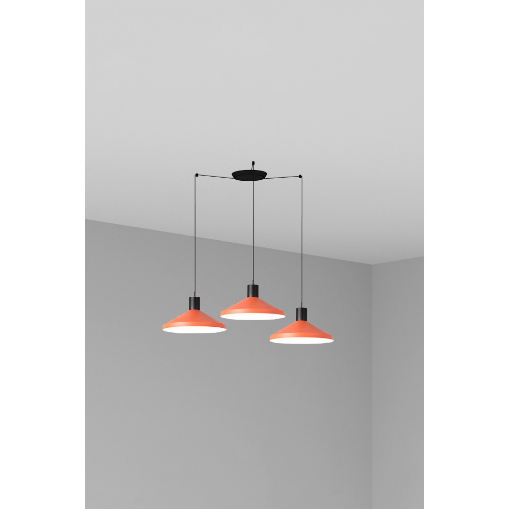 Faro Kombo Colgante Terracotta ø400 1X E27 3L 68597-3L