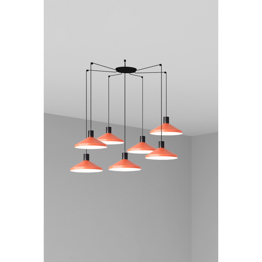 Faro Kombo Colgante Terracotta ø400 1X E27 7L 68597-7L