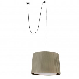 Faro Samba Colg Clavija Encint E27 ø500x350xø450 Verde 68604-46