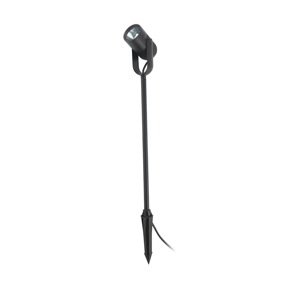 Faro Slot-50 Estaca Negro H50 14W 3000K 70038