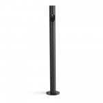 Faro Bezel Baliza Negra Led 8w 2700k