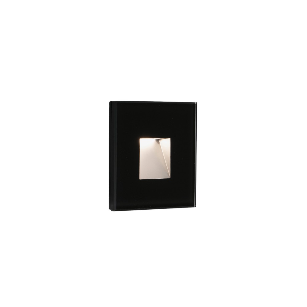 Faro Dart-1 Empotrable Negro Led 2w 3000k