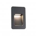 Faro Nase-2 Empotrable Gris Oscuro Led 3W 3000K 70399