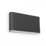 Faro Aday-2 Aplique Gris Oscuro Led 12W 3000K 70647