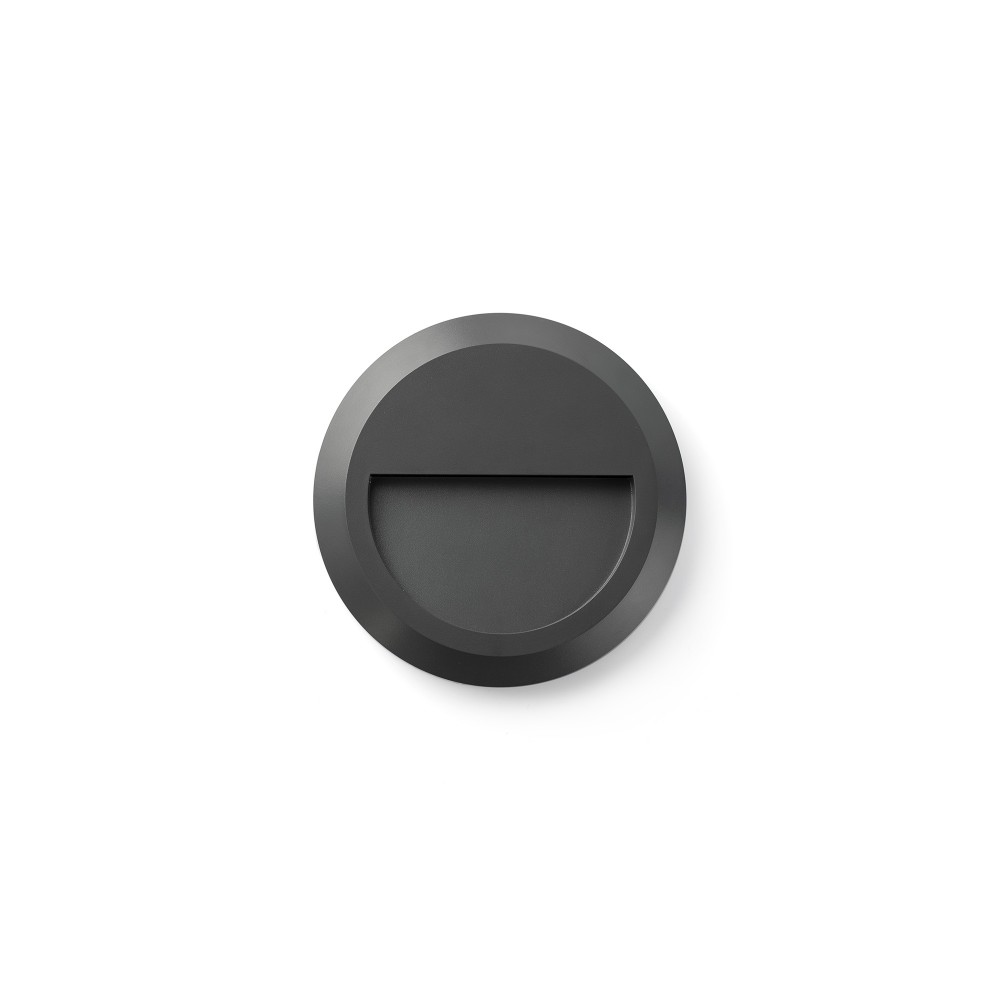 Faro Grant-R Aplique Gris Oscuro Led 1W 3000K 70656