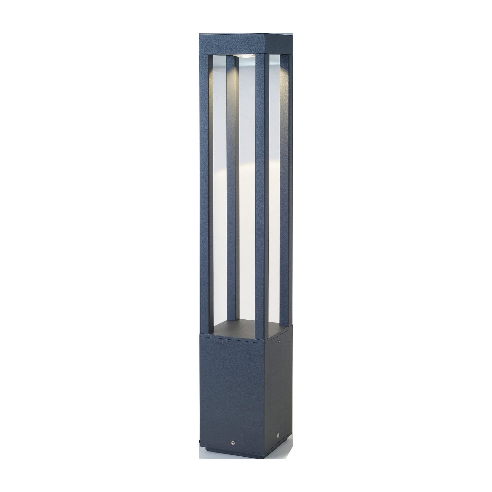 Faro Agra Baliza Gris Oscuro Led 10W 3000K H650 70753