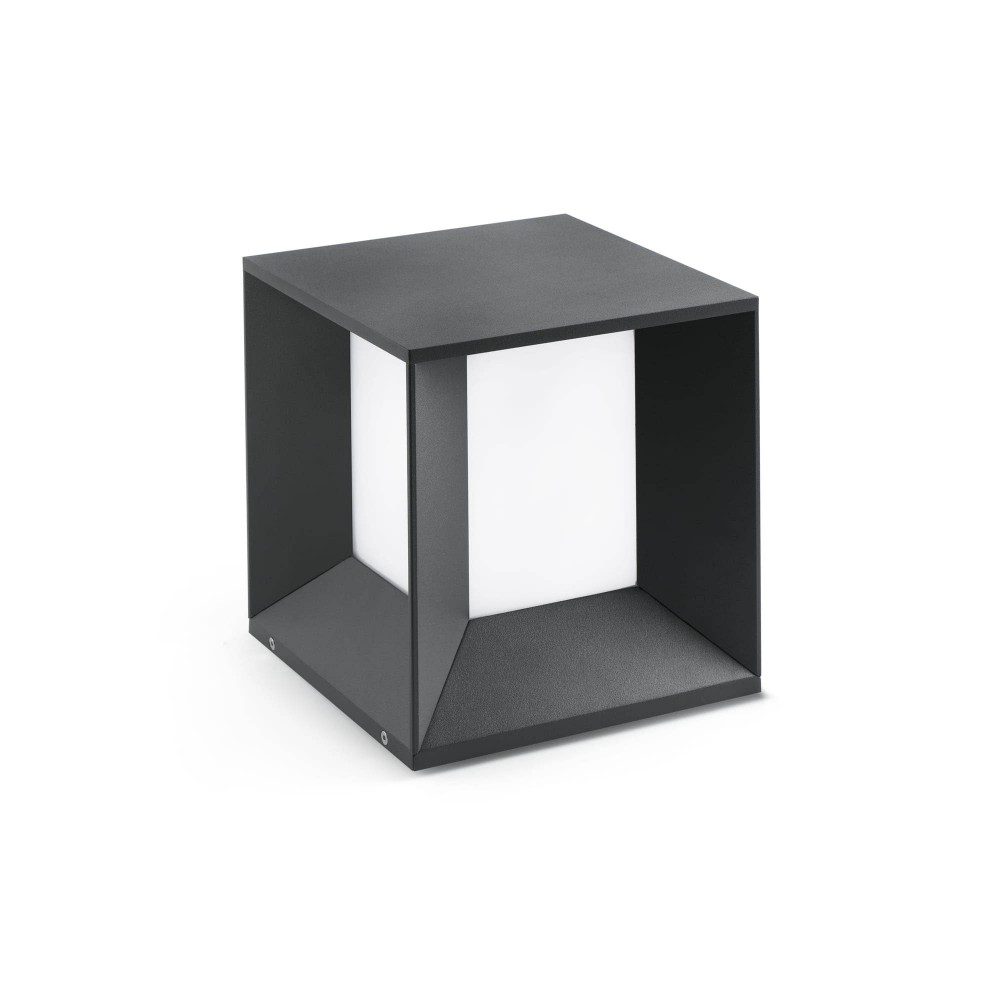 Faro Mila Sobremuro Gris Oscuro Led 18W 4000K 70771